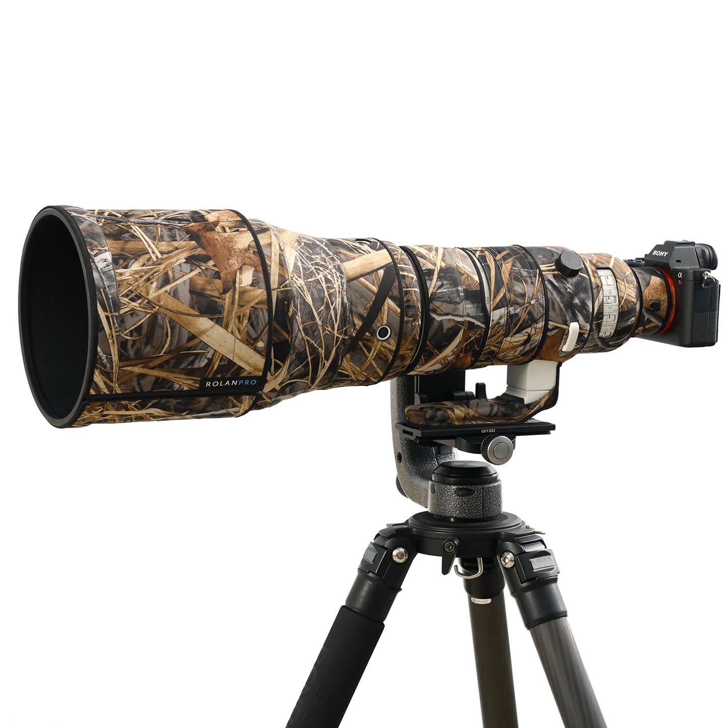 ROLANPRO Waterproof Lens Coat for Sigma 300-600mm F4 DG OS Sports Camouflage Rain Cover Protection Case Sigma 300 600 mm Cover