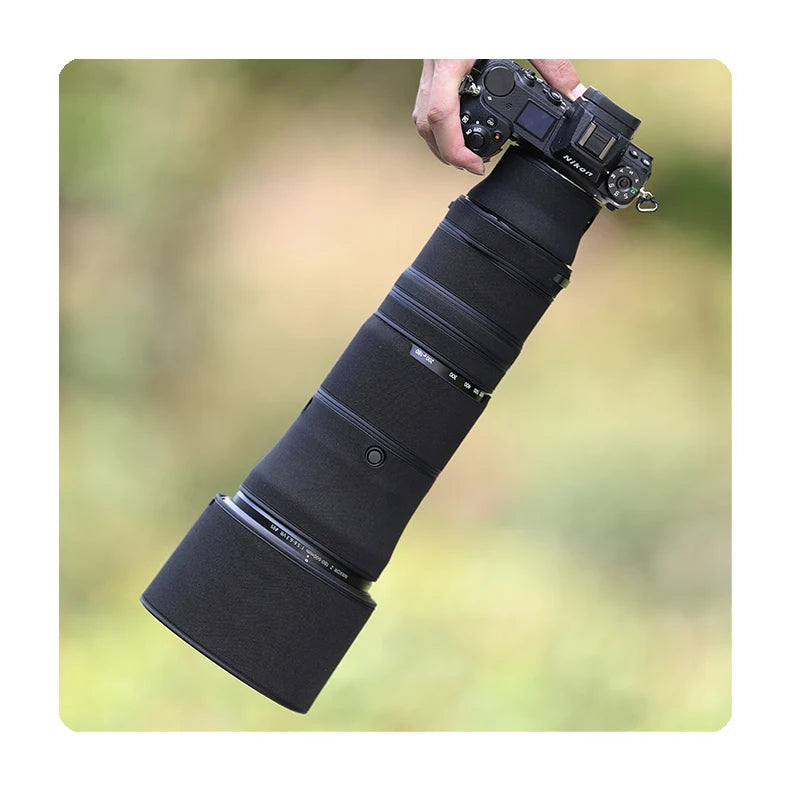 CHASING BIRDS camouflage lens coat for Nikon Z 180-600 mm F 5.6-6.3 VR waterproof and rainproof lens protective cover NIKKOR