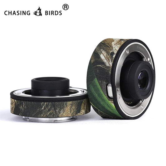 CHASING BIRDS camouflage lens coat for SONY teleconverter TC 1.4X 2.0X waterproof and rainproof lens protective cover