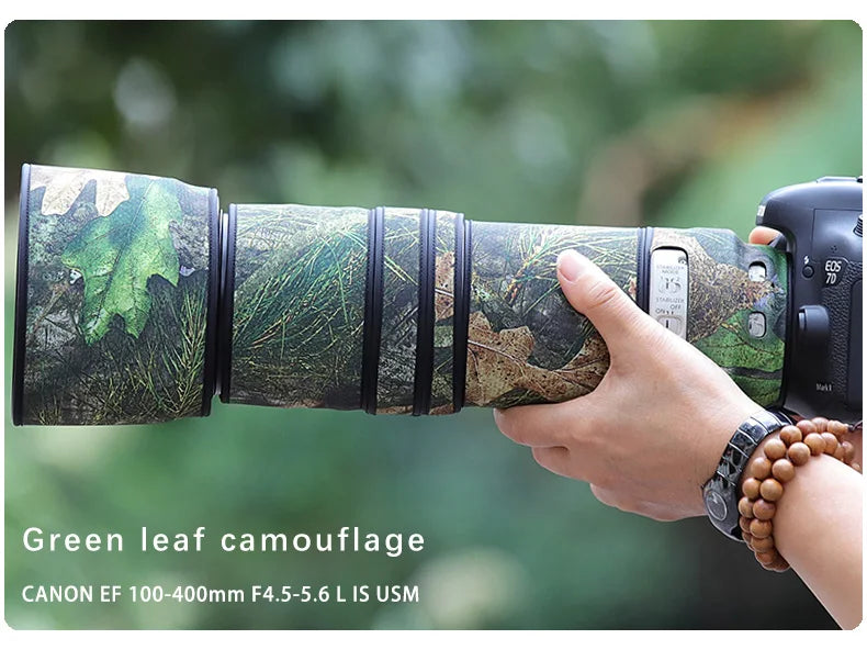 CHASING BIRDS lens coat for CANON EF 100 400 mm L IS USM waterproof and rainproof camo lens coat protective cover canon 100400mm