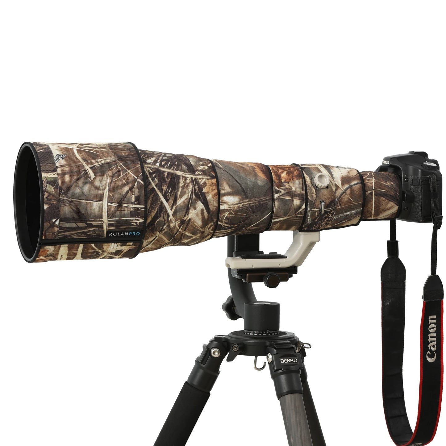 ROLANPRO Waterproof Lens Coat for Canon RF 800mm F5.6L IS USM Camouflage Lens Protective Sleeve Canon RF 800mm Guns Cover Case