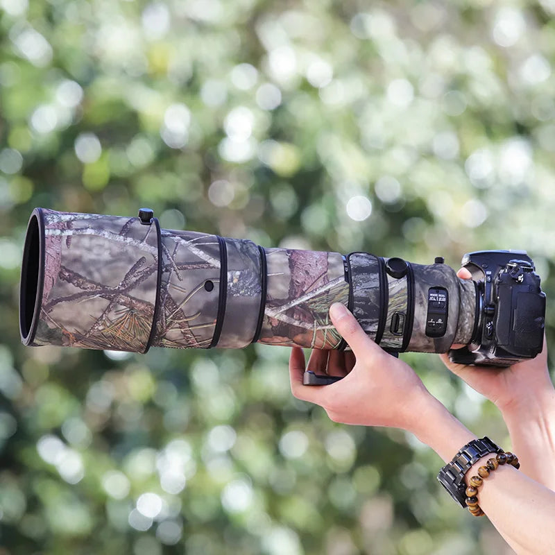 Chasing birds camouflage lens coat for NIKON AFS 200 400 F4 G II ED VR waterproof and rainproof lens protective cover lens cover