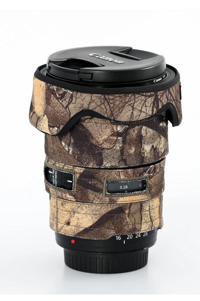 ROLANPRO Lens Coat for Canon EF 16-35mm f4 L IS USM Camouflage Rain Cover Lens Protective Sleeve Guns Case Photography Clothing