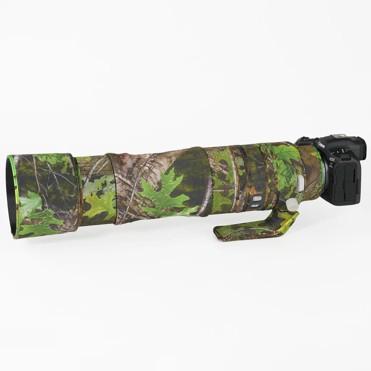 CHASING BIRDS camouflage lens coat for CANON RF 200 800 mm F 6.3-9 IS USM elastic waterproof and rainproof lens protective cover