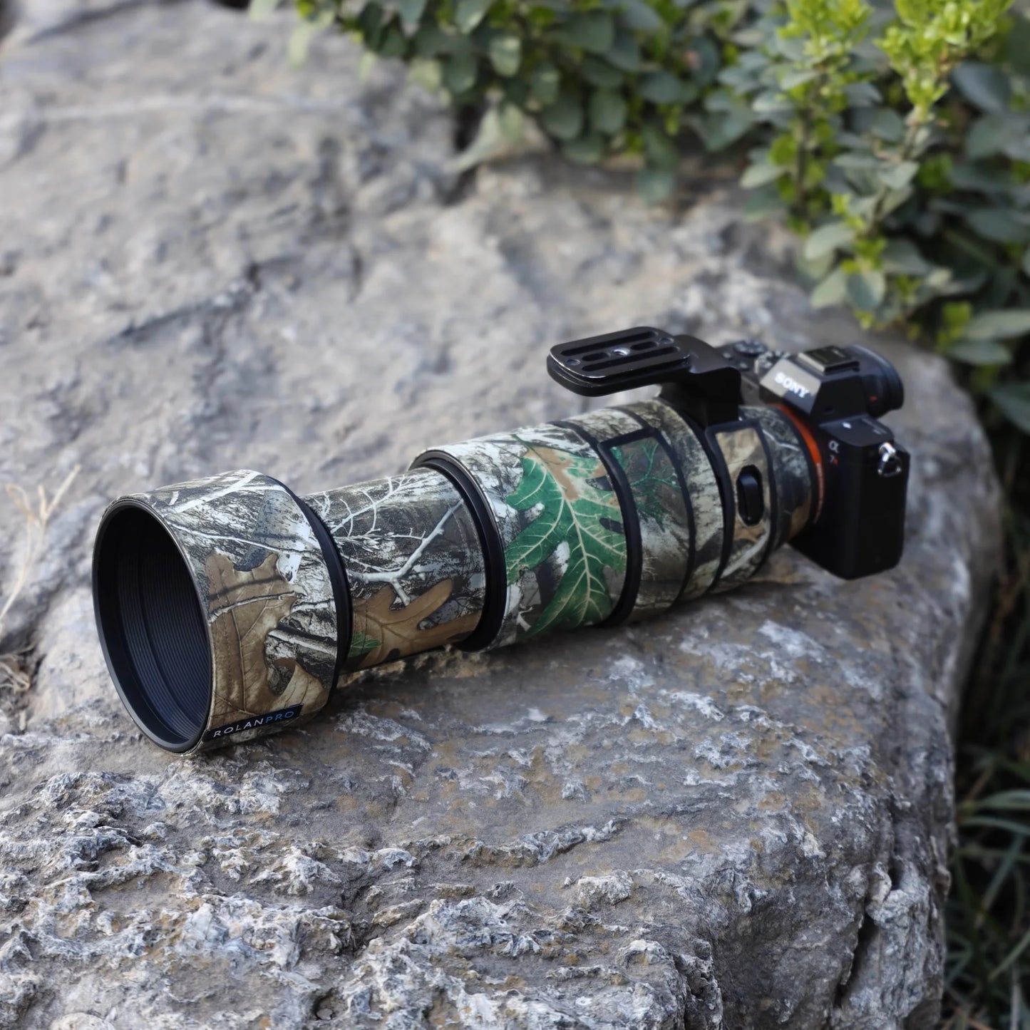 ROLANPRO Waterproof Lens Coat for Tamron 150-500mm f5-6.7 Di III VC VXD(A057) Camouflage Lens Cover Case Protective Sleevel