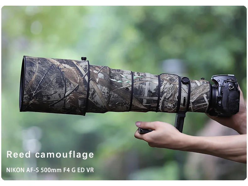 CHASING BIRDS camouflage lens coat for NIKON AF-S 500 F4 G waterproof and rainproof lens protective cover nikon 500mm lens cover