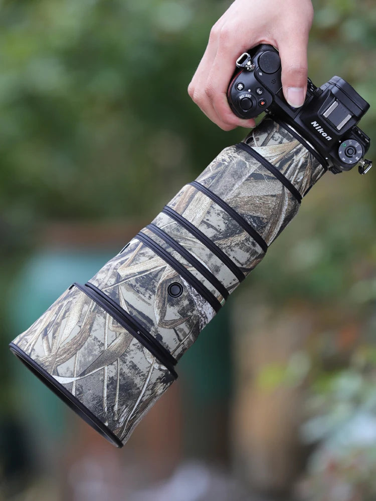 CHASING BIRDS camouflage lens coat for NIKON Z 400mm F/4.5 VR S waterproof and rainproof lens protective cover nikon lens cover