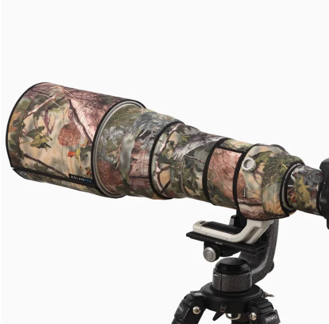 ROLANPRO Camouflage Lens Coat for Canon EF 300mm f/2.8 L IS USM Lens Case Camera Lens Protective Sleeve Rain Cover