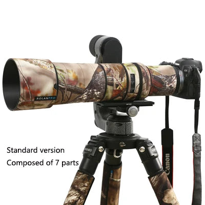 ROLANPRO Waterproof Lens Coat for Canon RF 800mm F11 IS STM Camouflage Cover Lens Sleeve Guns Case dslr Cameras canon rf 800