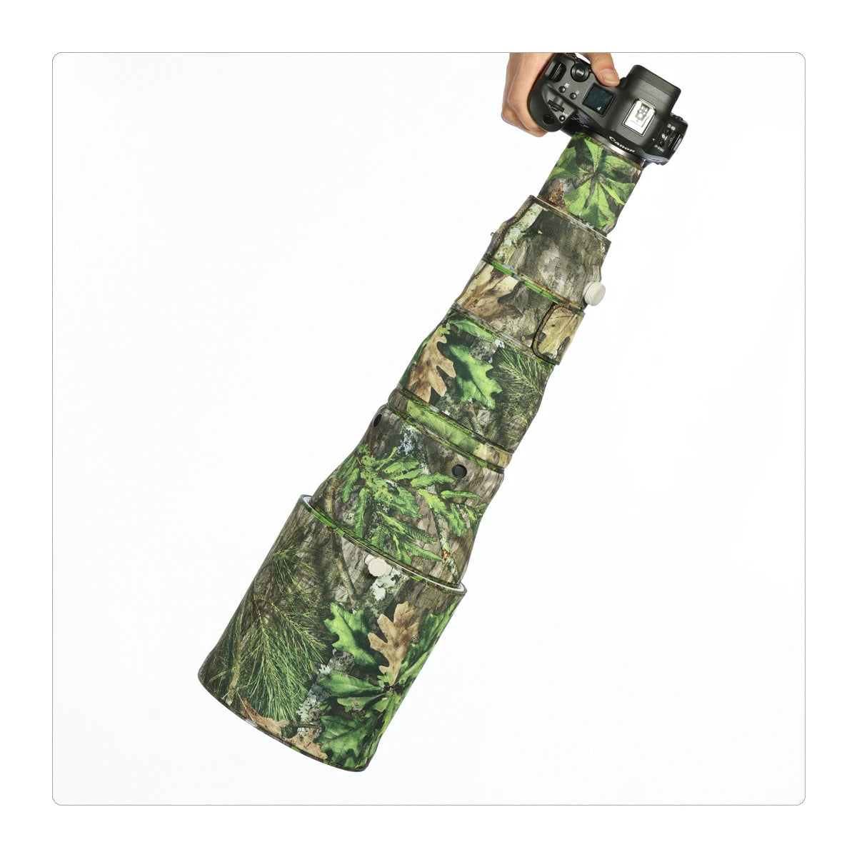 CHASING BIRDS camouflage lens coat for CANON RF 800mm F5.6 L IS USM elastic waterproof and rainproof lens protective cover
