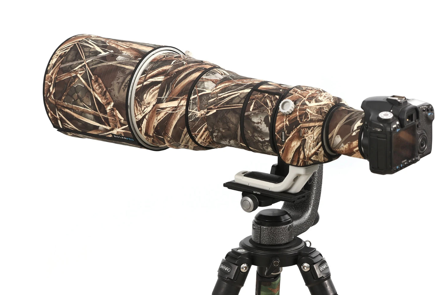 ROLANPRO Waterproof Lens Coat for Canon RF 800mm F5.6L IS USM Camouflage Lens Protective Sleeve Canon RF 800mm Guns Cover Case