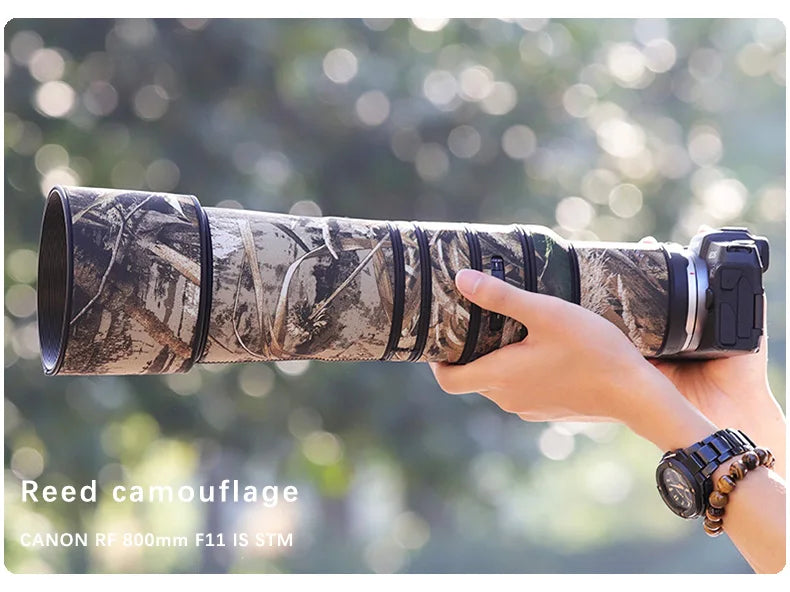 CHASING BIRDS camouflage lens coat for CANON RF 800 mm F11 IS USM waterproof and rainproof lens protective cover canon rf 800