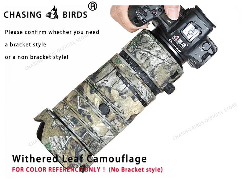 CHASING BIRDS camouflage lens coat for TAMRON SP 70 200 F2.8 G2 waterproof and rainproof lens protective cover tamron 70-200mm