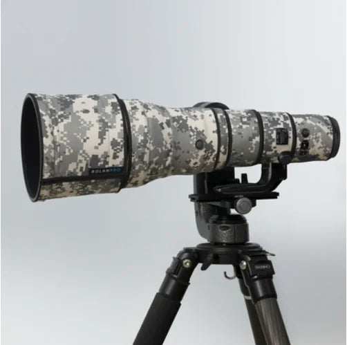 ROLANPRO Waterproof Camouflage Lens Coat for Nikon Z 800mm F/6.3 VR S Protective Sleeve Nikon Z800mm f6.3 Cover Guns Case