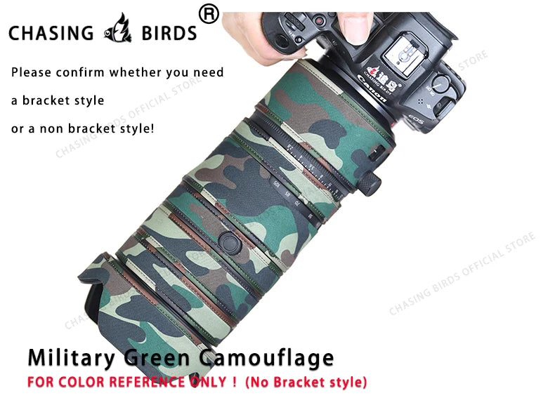 CHASING BIRDS camouflage lens coat for TAMRON SP 70 200 F2.8 G2 waterproof and rainproof lens protective cover tamron 70-200mm