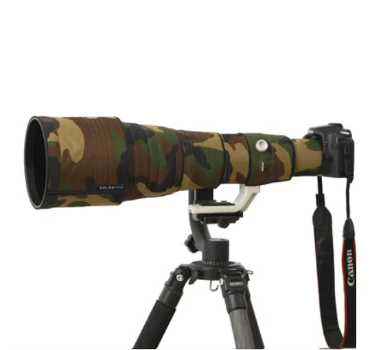 ROLANPRO Lens Coat for Canon EF 800mm F/5.6 L IS USM Lens Protective Sleeve Guns Case Canon 800mm f5.6 Lens Cover Backpack