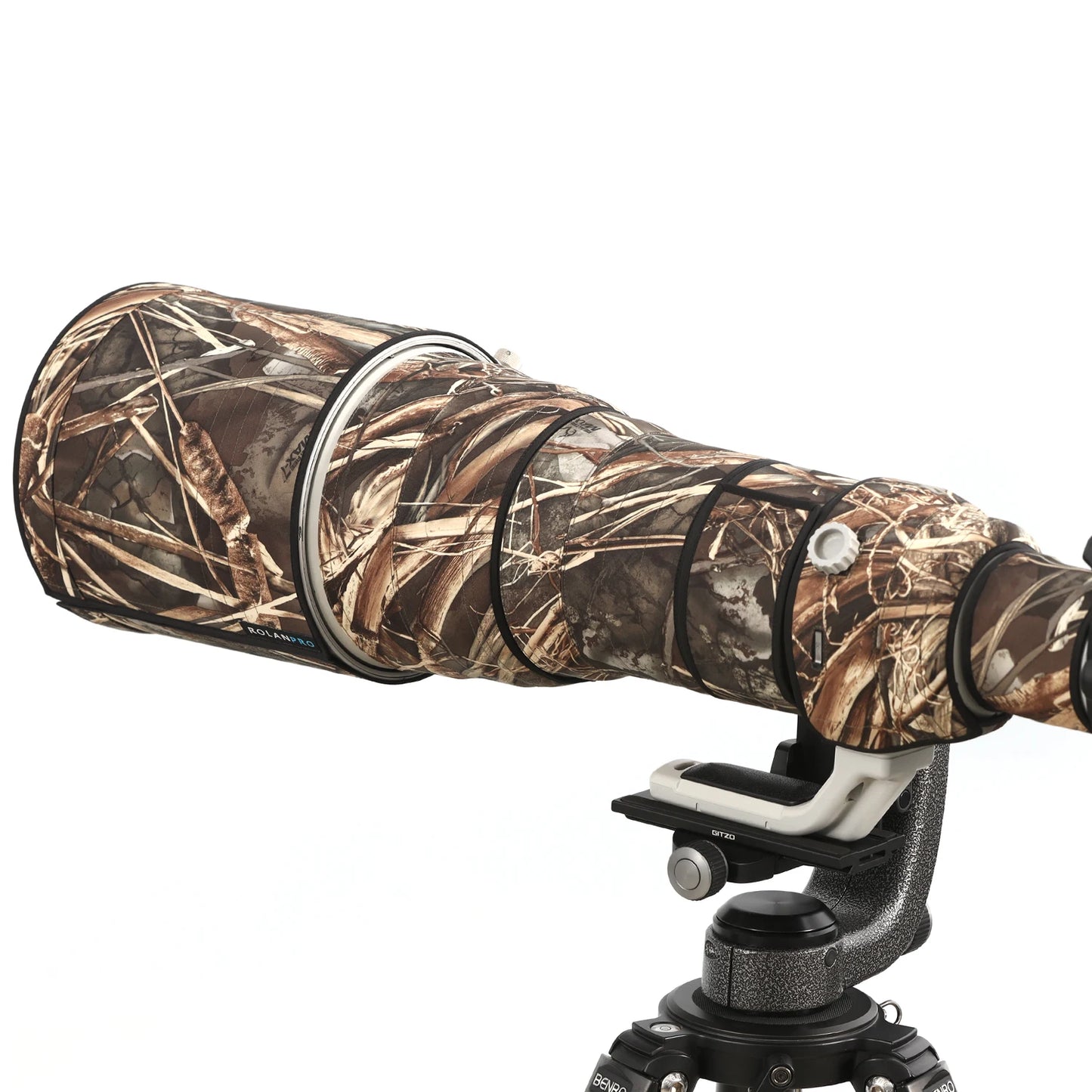 ROLANPRO Waterproof Lens Coat for Sony FE 70-200mm F/2.8 GM OSS II Camouflage SEL70200GM2 Lens Protective Case Guns Cover