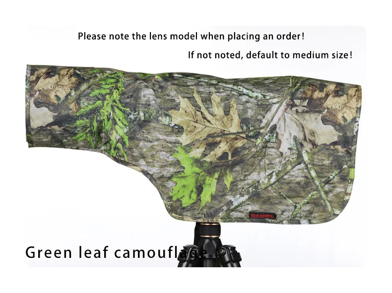CHASING BIRDS rain coat for SIGMA 150-600 mm camouflage and waterproof rain cover Sunscreen protect size S rainproof lens cover