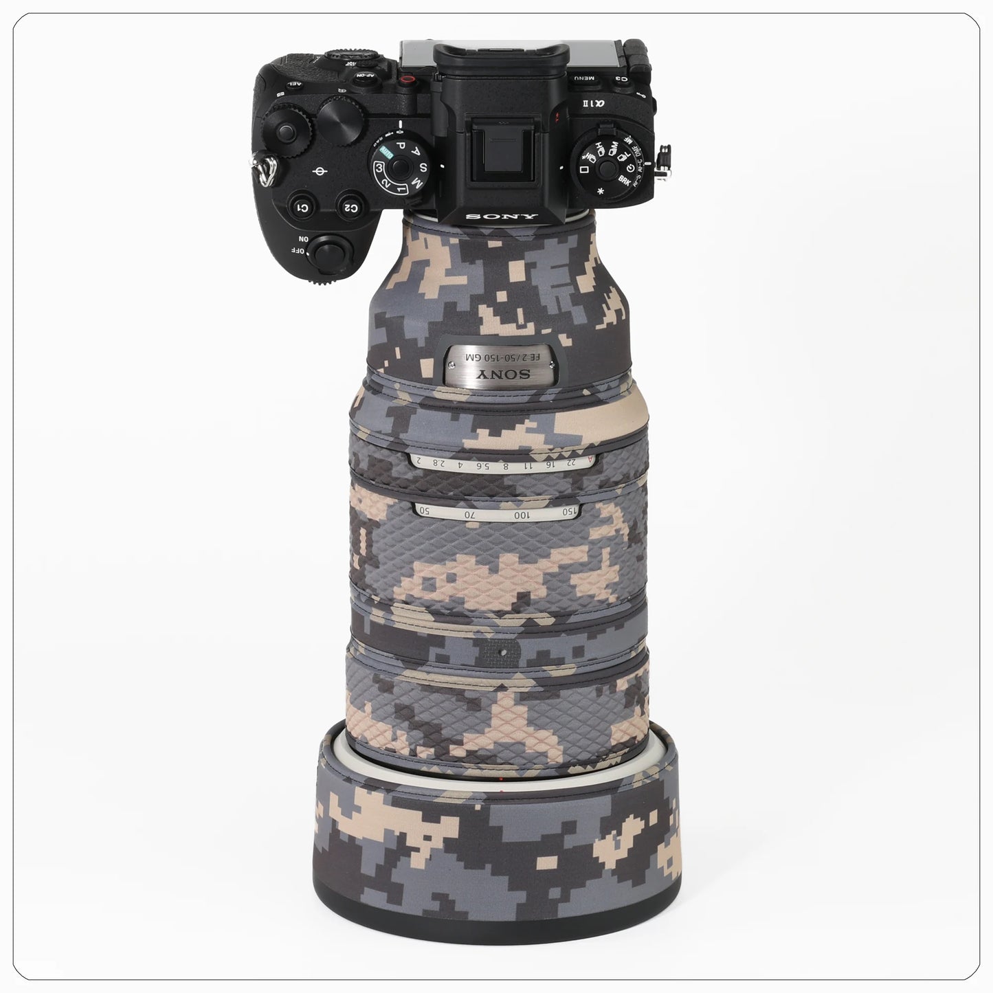 CHASING BIRDS camouflage lens coat for SONY FE 50-150 mm F2 GM waterproof and rainproof lens protective SEL 50150 lens cover