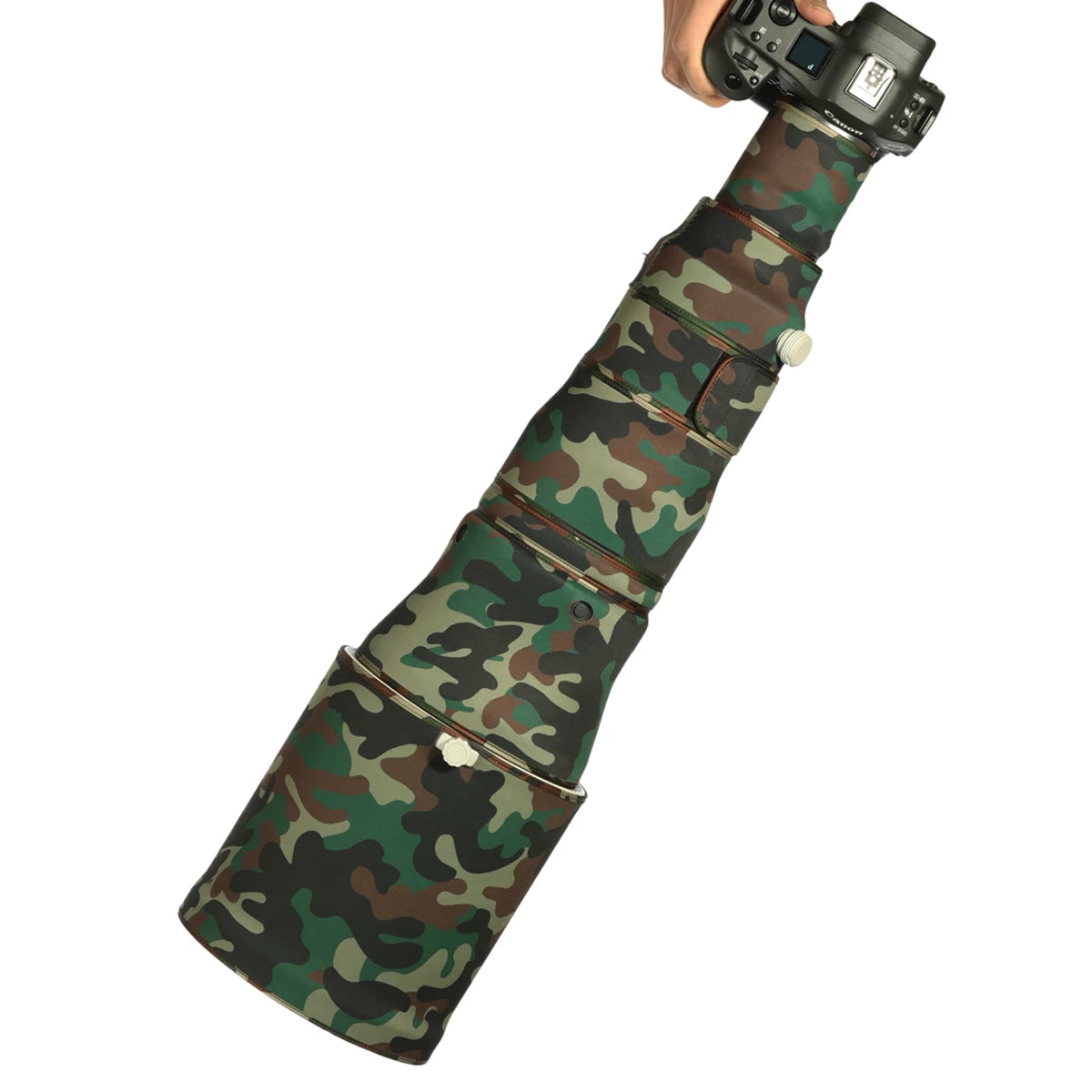 CHASING BIRDS camouflage lens coat for CANON RF 800mm F5.6 L IS USM elastic waterproof and rainproof lens protective cover