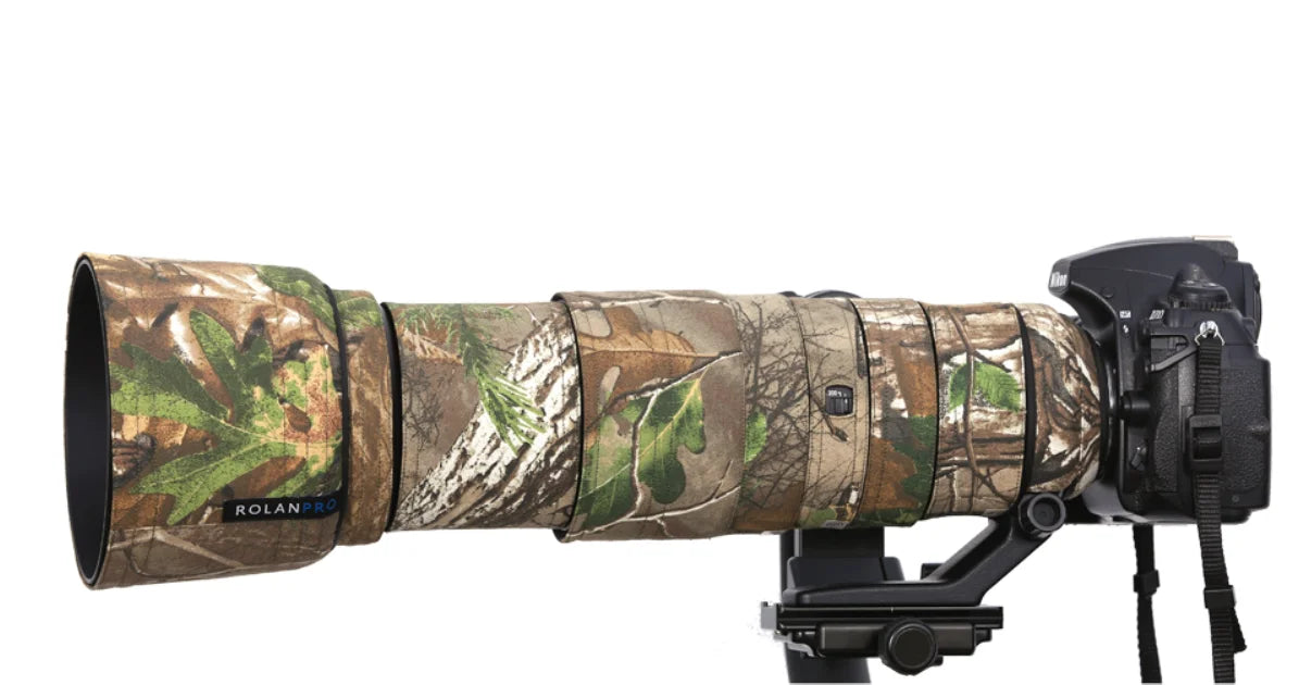 ROLANPRO Lens Cover for Nikon AF-S 200-500mm f/5.6E ED VR Lens Coat Rain Cover Guns Case Protective Sleeve Nikon 200 500mm