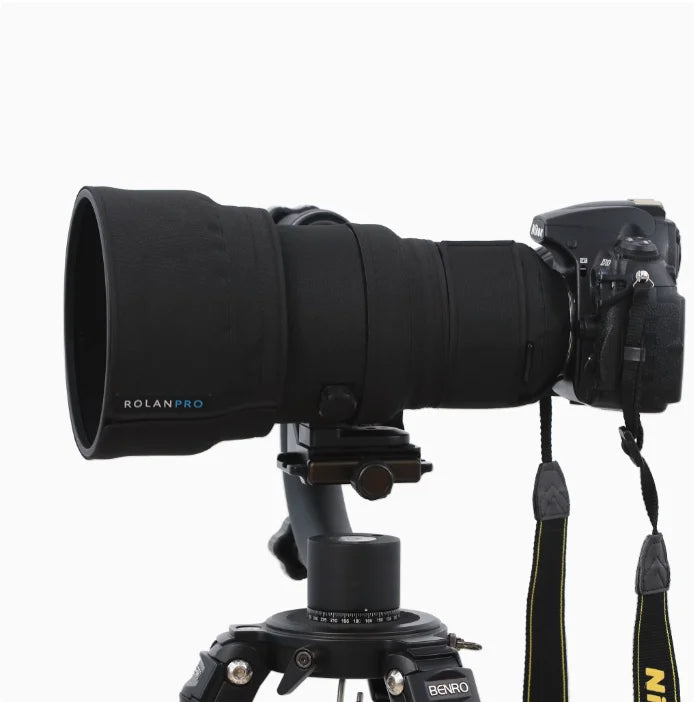 ROLANPRO Waterproof Lens Coat for Nikon AF-S 200mm f/2G ED VR I and II Generations Lens Protective Sleeve Guns Case Lens Cover