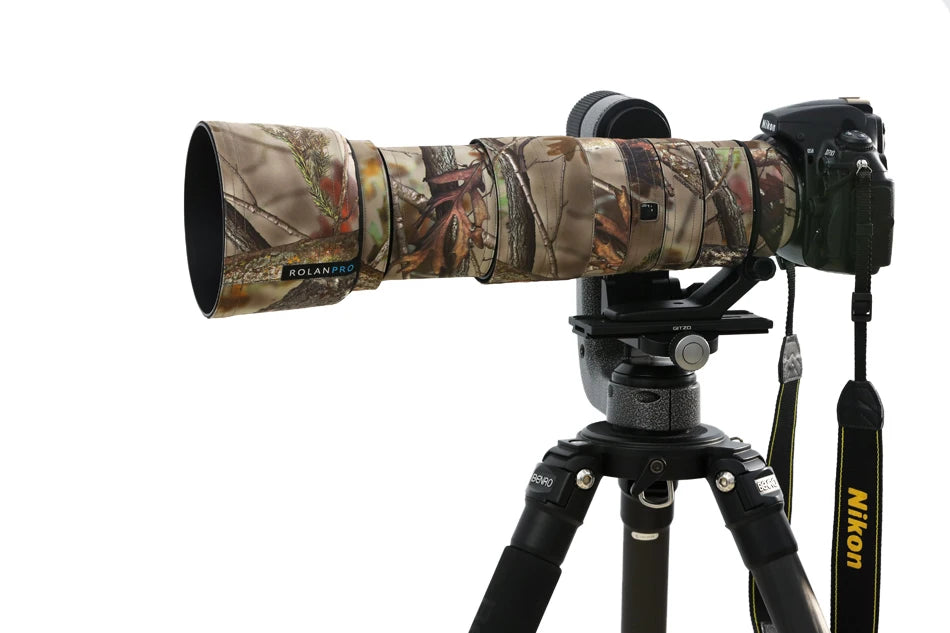 ROLANPRO Lens Cover for Nikon AF-S 200-500mm f/5.6E ED VR Lens Coat Rain Cover Guns Case Protective Sleeve Nikon 200 500mm