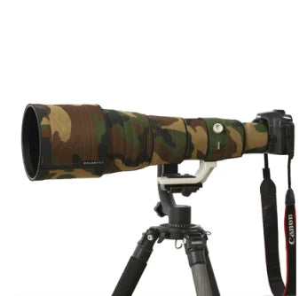 ROLANPRO Waterproof Lens Coat for Canon RF 800mm F5.6L IS USM Camouflage Lens Protective Sleeve Canon RF 800mm Guns Cover Case
