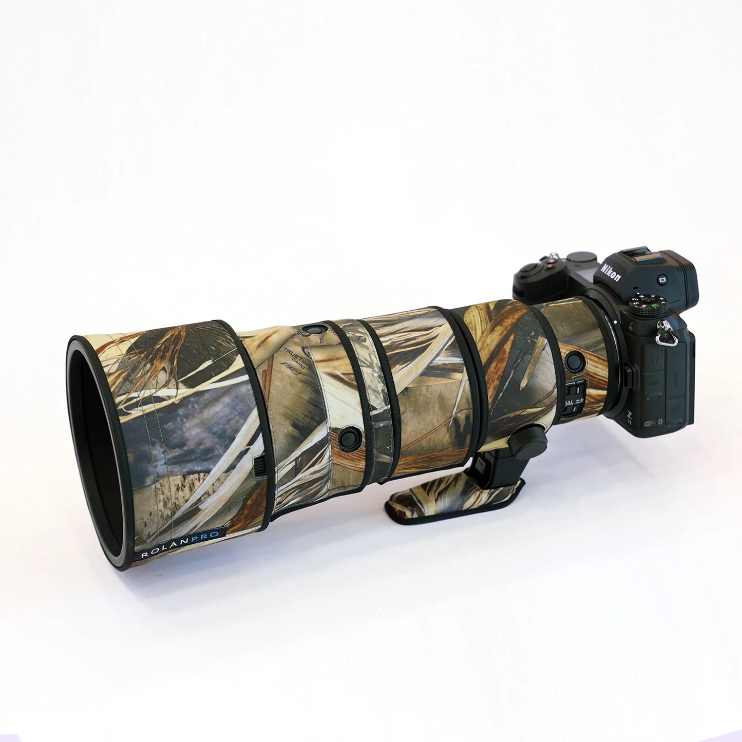 ROLANPRO Waterproof Lens Coat for Nikon Z 400mm f4.5 VR S Rain Cover Lens Protective Cover Z400 F/4.5 Rain Cover Guns Case