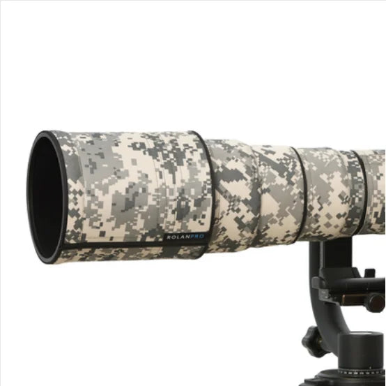 ROLANPRO Camouflage Lens Coat for Canon EF 300mm f/2.8 L IS USM Lens Case Camera Lens Protective Sleeve Rain Cover