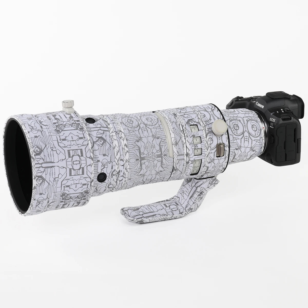 CHASING BIRDS camouflage lens coat for CANON RF 100-300 mm F2.8 L IS USM elastic waterproof and rainproof lens protective cover