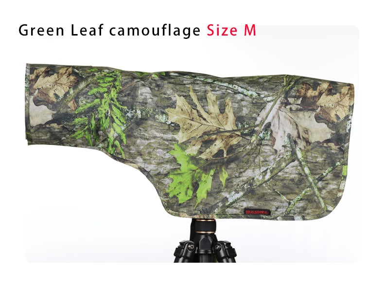 CHASING BIRDS Lens long focal lens rain coat camouflage and waterproof rain cover for camera and lenses Sunscreen and UV protect
