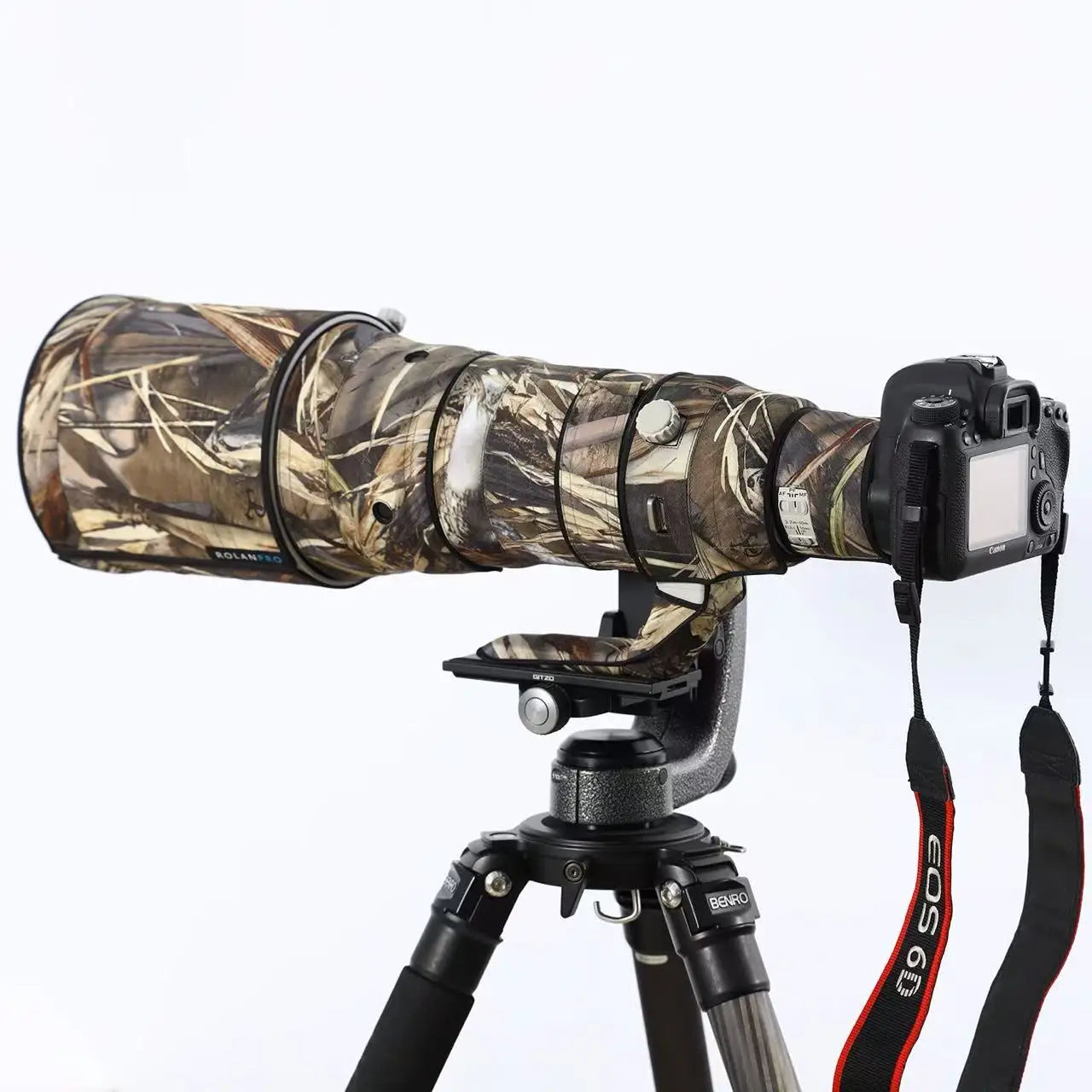 ROLANPRO Lens Coat for Canon EF 500mm F/4 L IS II USM Camouflage Lens Cover Lens Protective Sleeve Guns Case Canon 500mm