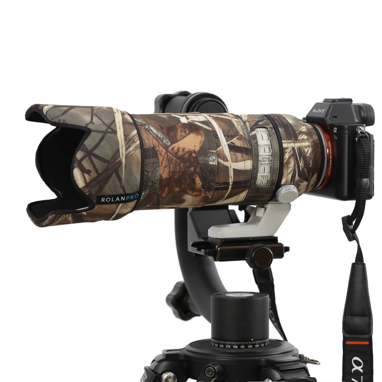 ROLANPRO Waterproof Camouflage Lens Coat for Sony FE 70-200mm f/2.8 GM OSS Lens Case Sony SEL70200 SLR Cover Sleeve Foto Bag