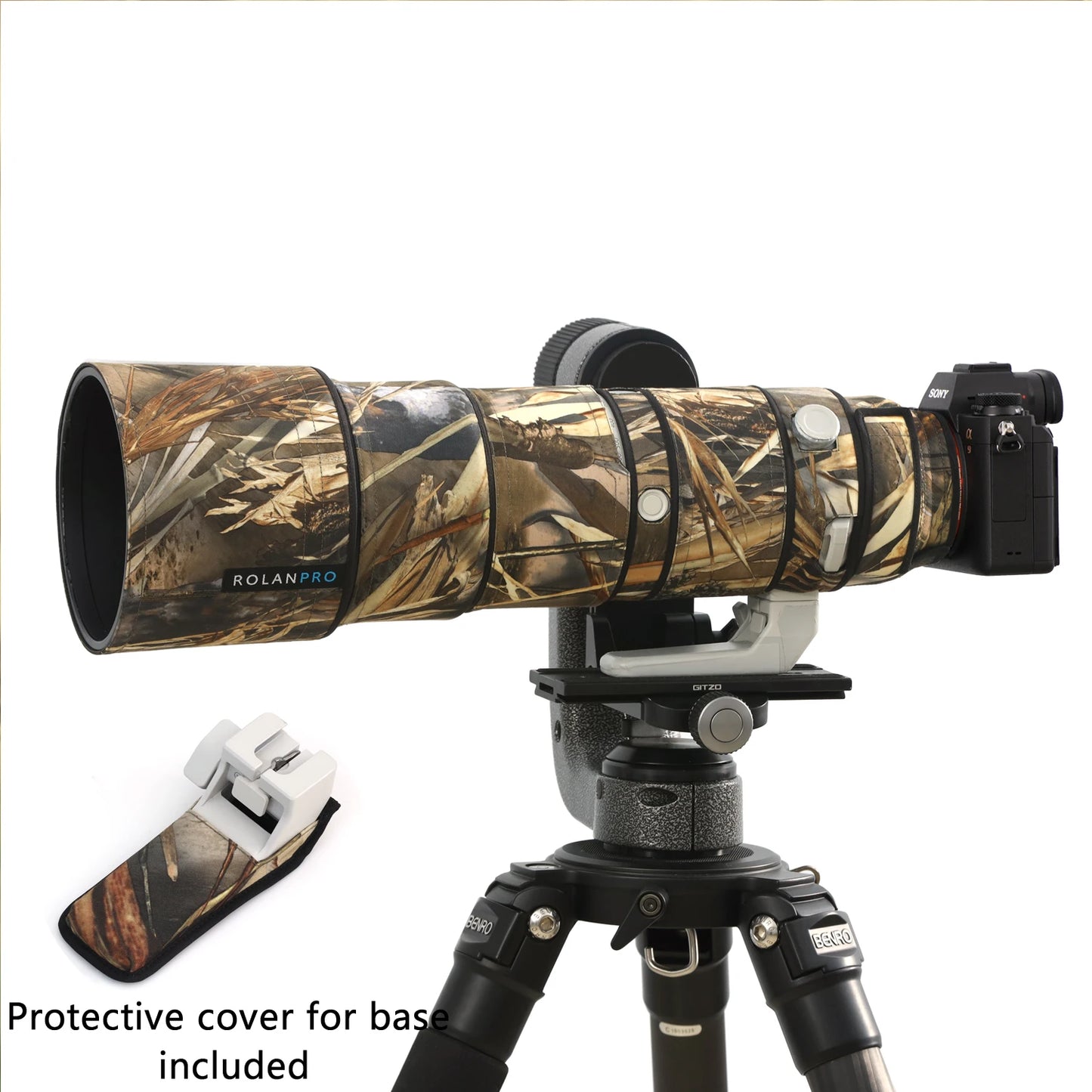 ROLANPRO Lens Coat for Sony FE 200-600mm F5.6-6.3 G OSS Lens Cover sony 200600 Camera Lens Protective Sleeve Guns Case Raincover