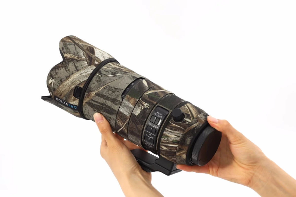 ROLANPRO Lens Coat Camouflage Rain Cover For SIGMA 70-200mm F2.8 Sport Lens Protective Case Nylon Waterproof Guns Sleeve