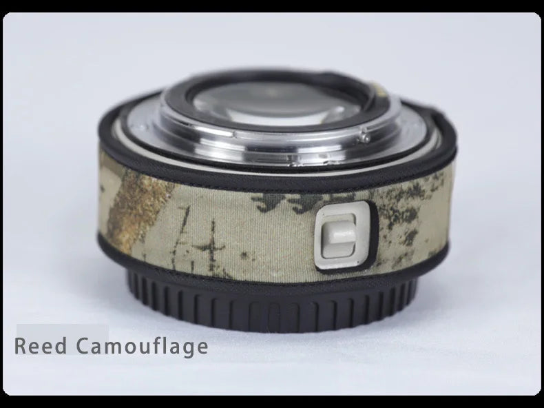 Chasing birds camouflage lens coat for CANON RF teleconverter TC 1.4X 2.0X waterproof and rainproof lens protective cover