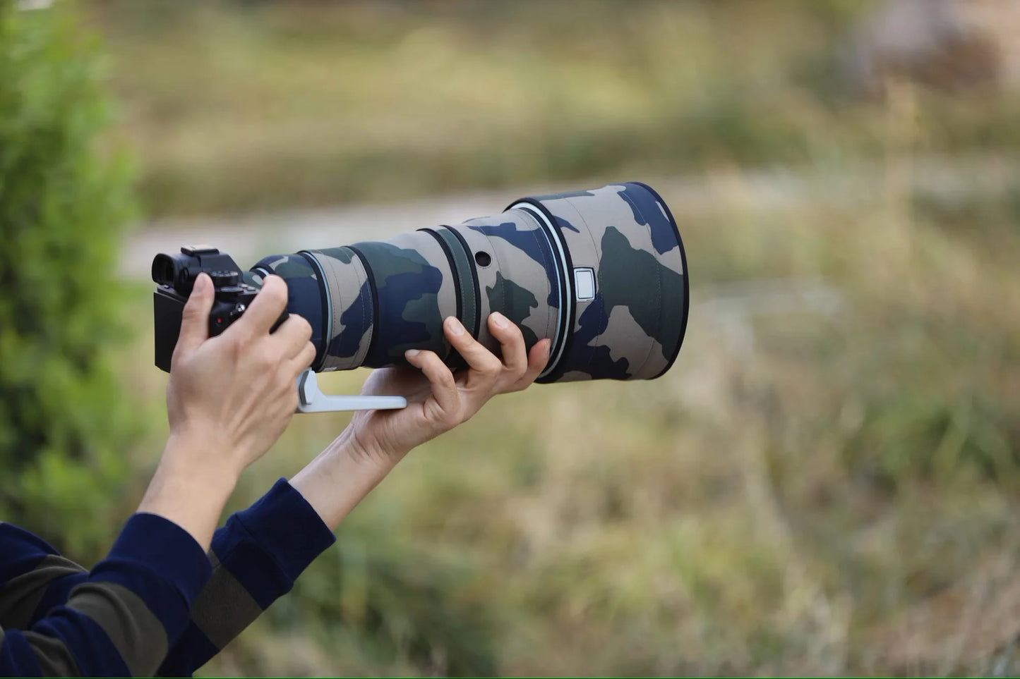 ROLANPRO Waterproof Lens Coat for Sony FE 300mm F2.8 GM OSS Lens Protective Sleeve Guns Case for Sony 300 Lens Cover 300mm