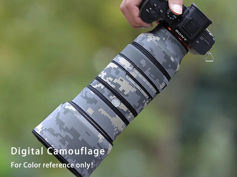 CHASING BIRDS Camouflage Lens Coat for SIGMA 105mm F1.4 DG HSM Art for CANON EF /NIKON Waterproof and Rainproof Lens Protective