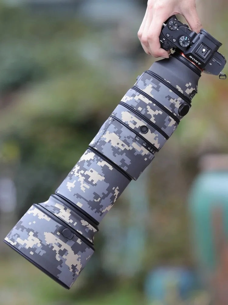 CHASING BIRDS camouflage lens coat for SIGMA 60-600mm F4.5-6.3 DG DN OS Sports E-mount waterproof lens protective cover