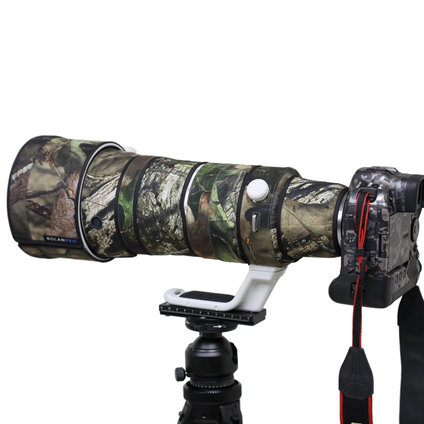 ROLANPRO Waterproof Lens Coat for Canon RF 100-300mm F/2.8 L IS USM Rain Cover Guns Protection Case for CANON RF 100 300mm Cover