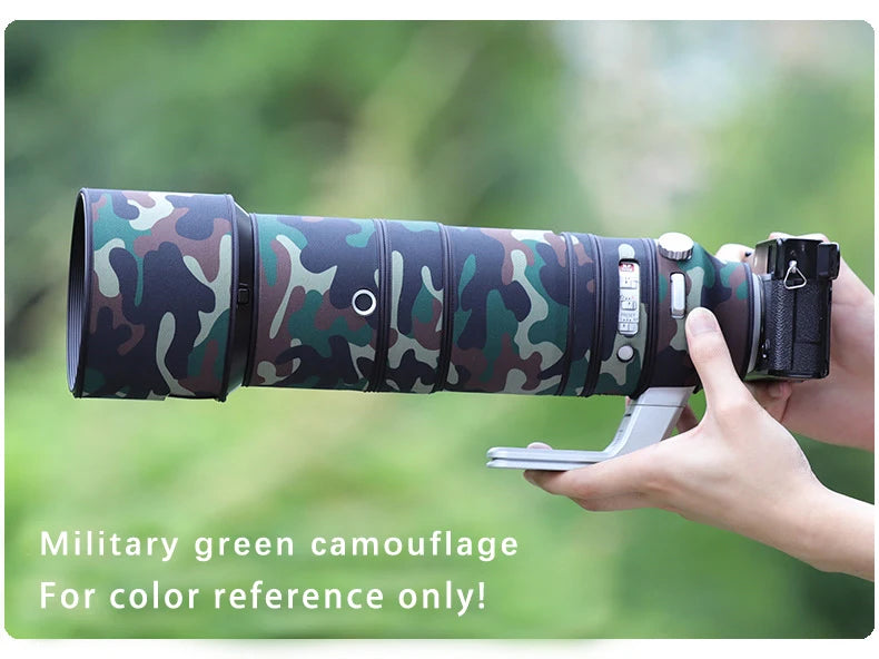 CHASING BIRDS Camouflage Lens Coat for SIGMA 105mm F1.4 DG HSM Art for CANON EF /NIKON Waterproof and Rainproof Lens Protective