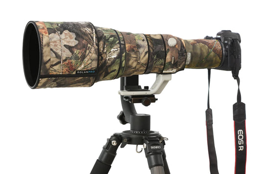 ROLANPRO Waterproof Lens Camouflage Coat for Canon RF 800mm F5.6 L IS USM Lens Protective Sleeve Canon RF 800F5. 6 Cover Case