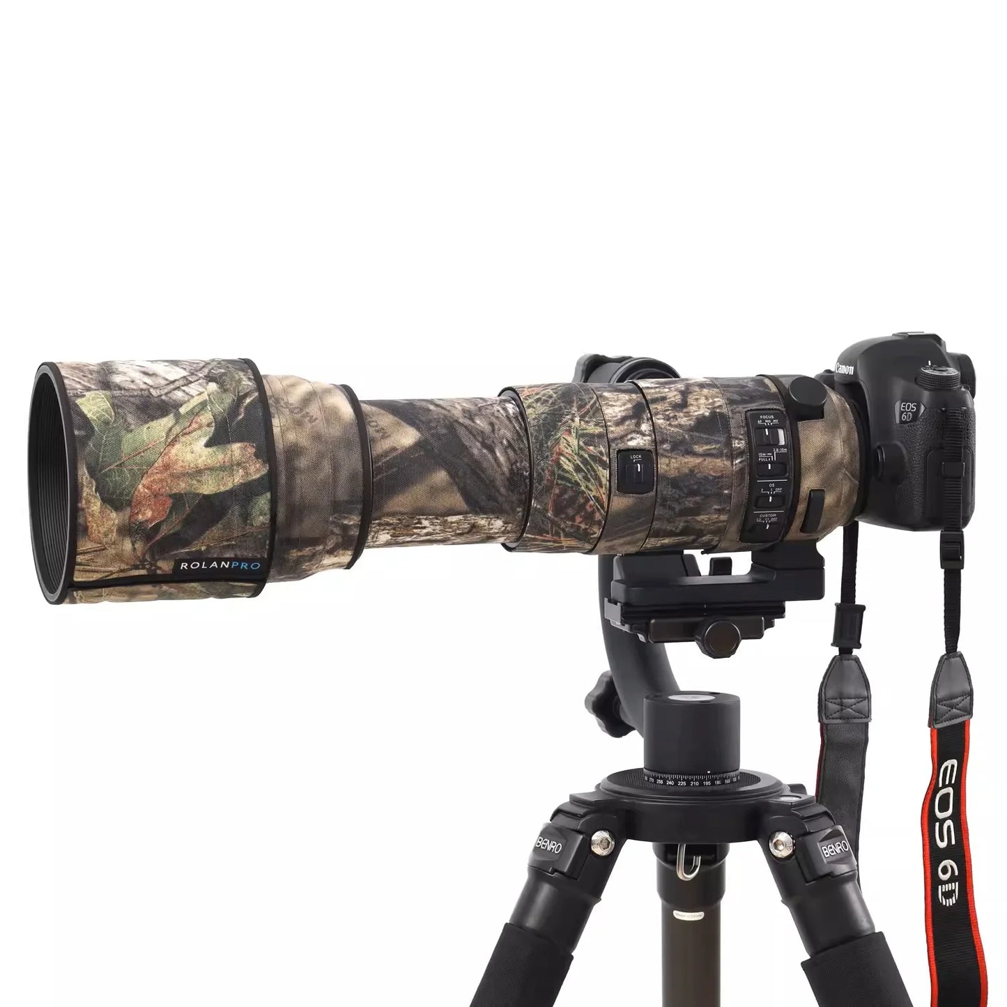 ROLANPRO Waterproof Lens Coat for Sigma 150-600mm F/5-6.3 DG DN OS Sports Camouflage Lens Protective Sleeve singma 150-600mm DN