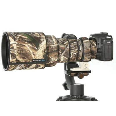 ROLANPRO Waterproof Lens Coat for Canon EF 400mm F4 DO IS II USM Camouflage Lens Cover Lens Protictive Sleeve Guns Case