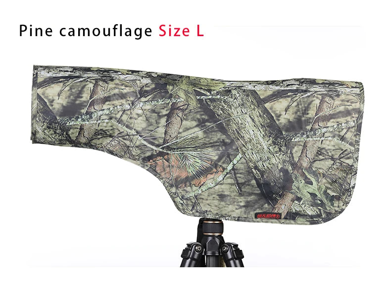 CHASING BIRDS Lens long focal lens rain coat camouflage and waterproof rain cover for camera and lenses Sunscreen and UV protect