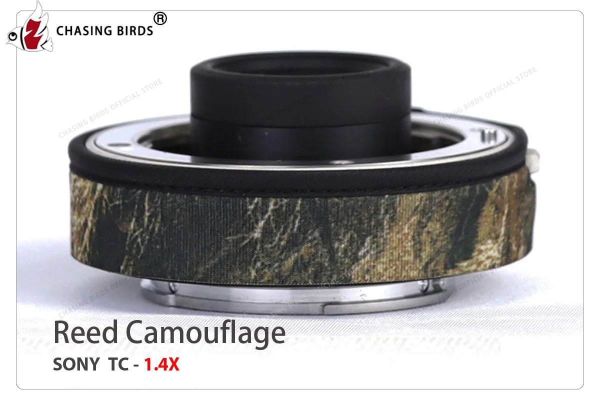 CHASING BIRDS camouflage lens coat for SONY teleconverter TC 1.4X 2.0X waterproof and rainproof lens protective cover