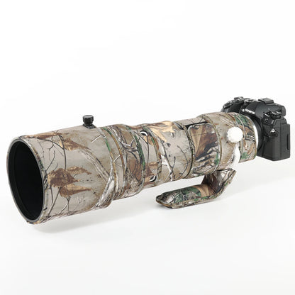 CHASING BIRDS camouflage lens coat for Olympus M.ZUIKO 150-400mm F4.5 TC 1.25X IS PRO waterproof OM system150 400 mm lens cover