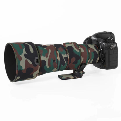 CHASING BIRDS camouflage lens coat for NIKON AF-S 500mm F5.6 E PF waterproof and rainproof 500 elastic lens protective cover