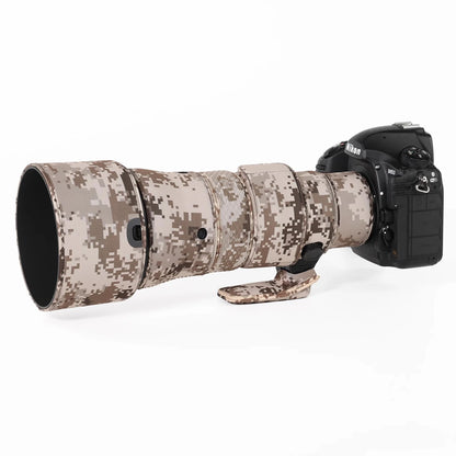 CHASING BIRDS camouflage lens coat for NIKON AF-S 500mm F5.6 E PF waterproof and rainproof 500 elastic lens protective cover